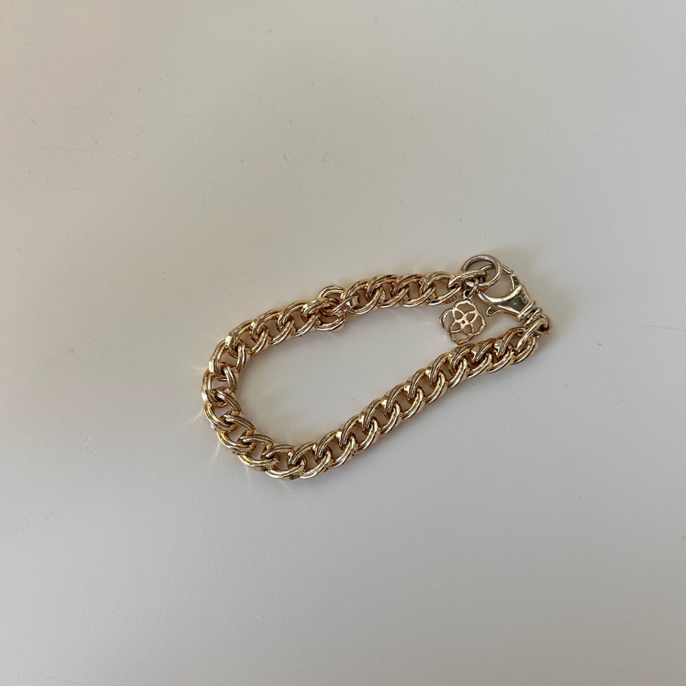 Kendra Scott Gold Chain Bracelet - Picture 2 of 2
